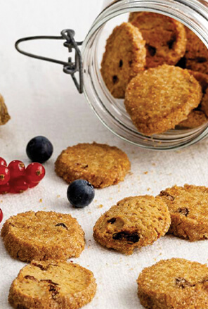 Diamantini con zenzero e frutti rossi Zen+