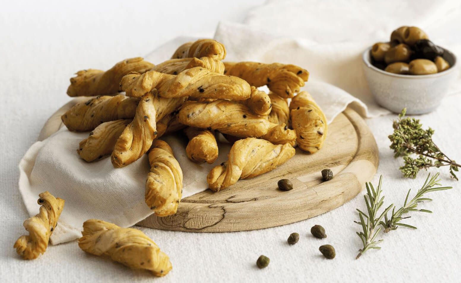 Grissini con Capperi